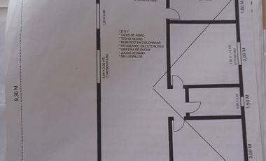 VENTA CASA A TERMINAR EN ARROYO LEYES A MTS RUTA