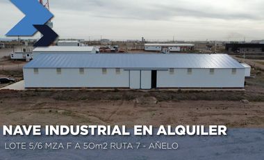 SE ALQUILA NAVE INDUSTRIAL EN AÑELO, VACA MUERTA