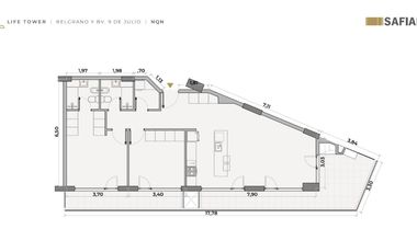 VENTA | DEPARTAMENTO 2 DORMITORIO | LIFE TOWER