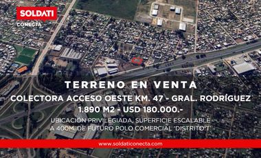 6 Terrenos en Venta - Colectora Acceso Oeste, General Rodriguez