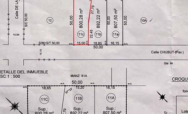 VENTA | Excelente TERRENO Arbolado c/Todos los Servicios| Barrio La Bota