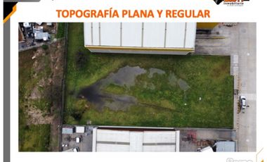 VENTA LOTE INDUSTRIAL 1.729 M2  CON LICENCIA DE CONSTRUCCIÓN