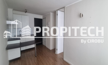VENTA DEPARTAMENTO 1 DORMITORIO, 1 BAÑO, PISO 11, METRO ECUADOR.