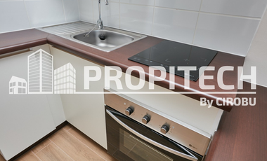 VENTA DE DEPARTAMENTO 1 DORMITORIO 1 BAÑO, PISO 22, METRO ECUADOR, ESTACION CENTRAL.