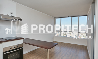 VENTA DEPARTAMENTO 1 DORMITORIO 1 BAÑO, PISO 17, METRO ECUADOR.