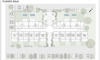 Departamento en venta de 2 ambientes con jardín en Condominio privado en Benavidez