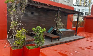 Lindisimo Semipiso con terraza , deck y parrilla