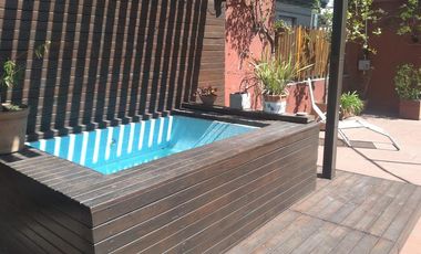 Lindisimo Semipiso con terraza , deck y parrilla