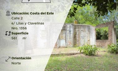 Lote con casa a restaurar en Costa del Este