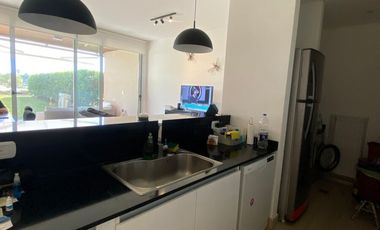 Alquiler Departamento NORDELTA 3 amb 2 dormitorios amoblado, jardin, cochera, vista a Rio, Acqua Rio
