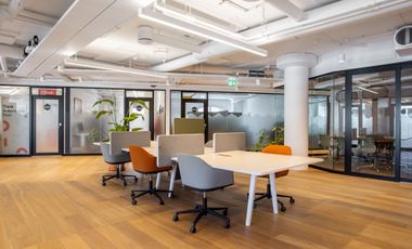 Únete a un entorno de coworking colaborativo en Santiago, Riesco Las Condes