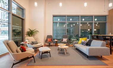Únete a un entorno de coworking colaborativo en Santiago, Riesco Las Condes