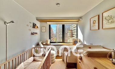 DOBLE ALTURA, TERRAZA DE 30M2, SALA DE ESTAR, COCINA ABIERTA