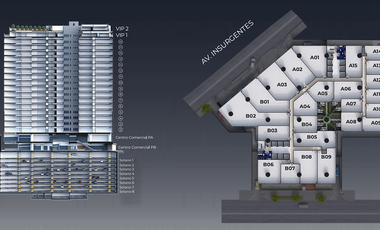 Oficina corporativa en venta - Insurgentes