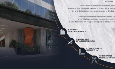 Consultorio médico premium en Polanco