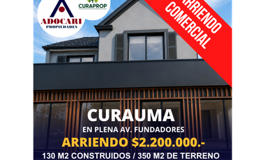 ARRIENDO CASA COMERCIAL EN PLENA AV. FUNDADORES