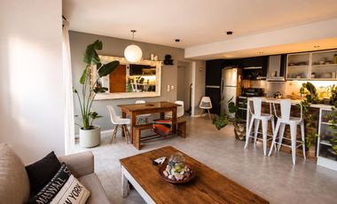 Departamento en alquiler AMUEBLADO- TEMPORARIO  2 ambientes con cochera parrilla