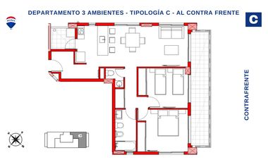 VENTA DEPARTAMENTO CON COCHERA. 48 CUOTAS. QUILMES