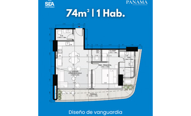 Apartamento Frente al Mar en Costa del Este desde $298KPlaya privada