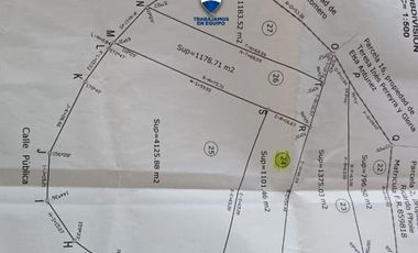 VENTA LOTE 1183M2 EN 2DA. USINA EMBALSE CORDOBA