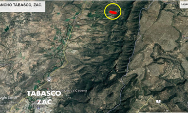Rancho en Venta en Tabasco, Zacatecas