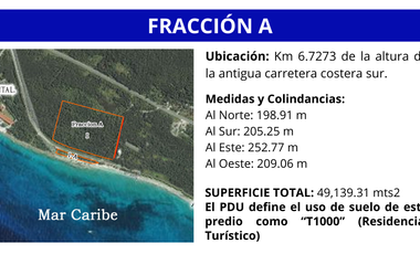 Terreno  Mar Esmeralda.
