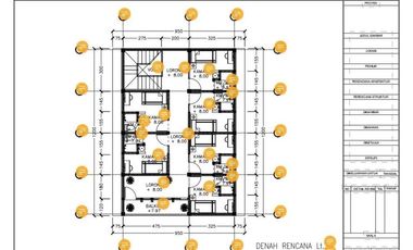 DIJUAL KOST MURAH DI JOGJA SLEMAN, 12 KAMAR FULLY FURNISHED