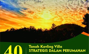 Tanah Kavling Villa Malang SHM Bisa Kredit