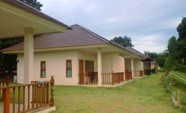 NINE HOUSES ON BEAUTIFUL 144 METERS OF RIVERSIDE IN SAI YOK!!!