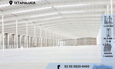 Great industrial warehouse in Ixtapaluca for rent
