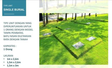 Sandiego Hills Memorial Park Single Burial untuk Umum