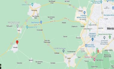 Terreno en Venta / Kinchil, Yucatán -11.44ha