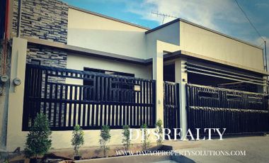 3 Bedrooms Modern House for Sale in Pampanga Lanang Davao City