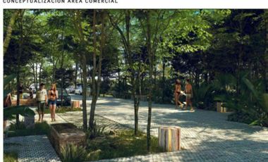 Terreno para hotel en venta en Tulum, en residencial privado con areas verdes