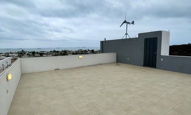 Ballenita, espectacular conjunto multifamiliar moderno con vista al mar.