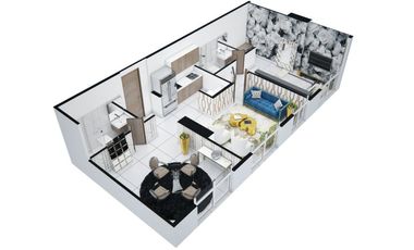 Apartamento en venta en Avenida Balboa vista al mar P.H. The Sands