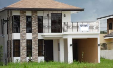 Modern and Beautiful House and Lot for Rent in Cuayan A.C.