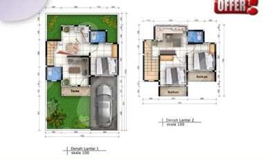 Rumah Murah Dijual Di Malang Tipe 70 Free Biaya