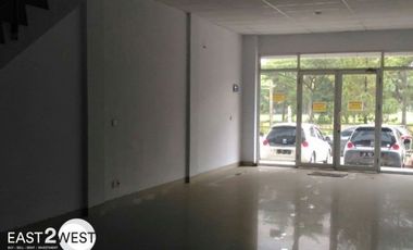 Dijual Ruko Taman Tekno BSD City Tangerang Selatan Blok M Lokasi Strategis Ramai Pinggir Jalan Siap Pakai