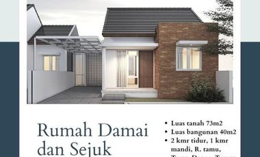 Desain Tropis Minimalis, Rumah Jogja, 3 Menit dari Polsek Sedayu