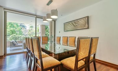 Amplio departamento con jardín en La Dehesa Central