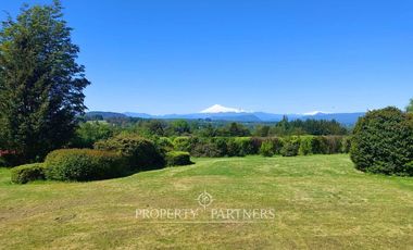 Casa con preciosa vista al volcán Villarrica