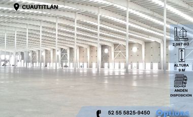Industrial warehouse rental in El Diamante, Cuautitlán
