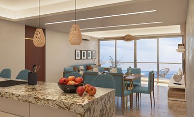 Departamento en venta en Chicxulub, Olea Luxury (Modelo A)