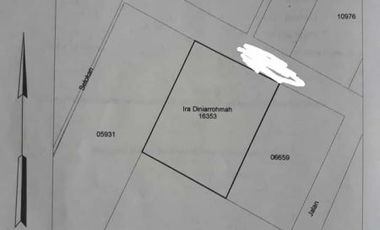 Tanah Siap Bangun Dalam Komplek Sayap Permana Cimahi