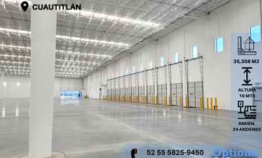 Industrial warehouse rental opportunity in Cuautitlán