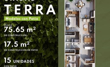 Condominio  en Venta Modelo TERRA Patio -  en Fluvial Vallarta Puerto Vallarta