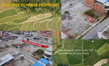 Terreno De 112 M²  En Las Casuarinas Iv Etapa Piura, No Pierdas Esta Increíble Oportunidad