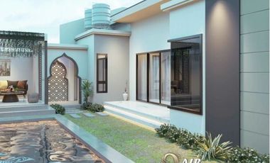 rumah di jual di jalan soeakrno hatta dekat komp pemda full interior