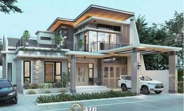 rumah di jual di jalan soeakrno hatta dekat komp pemda full interior